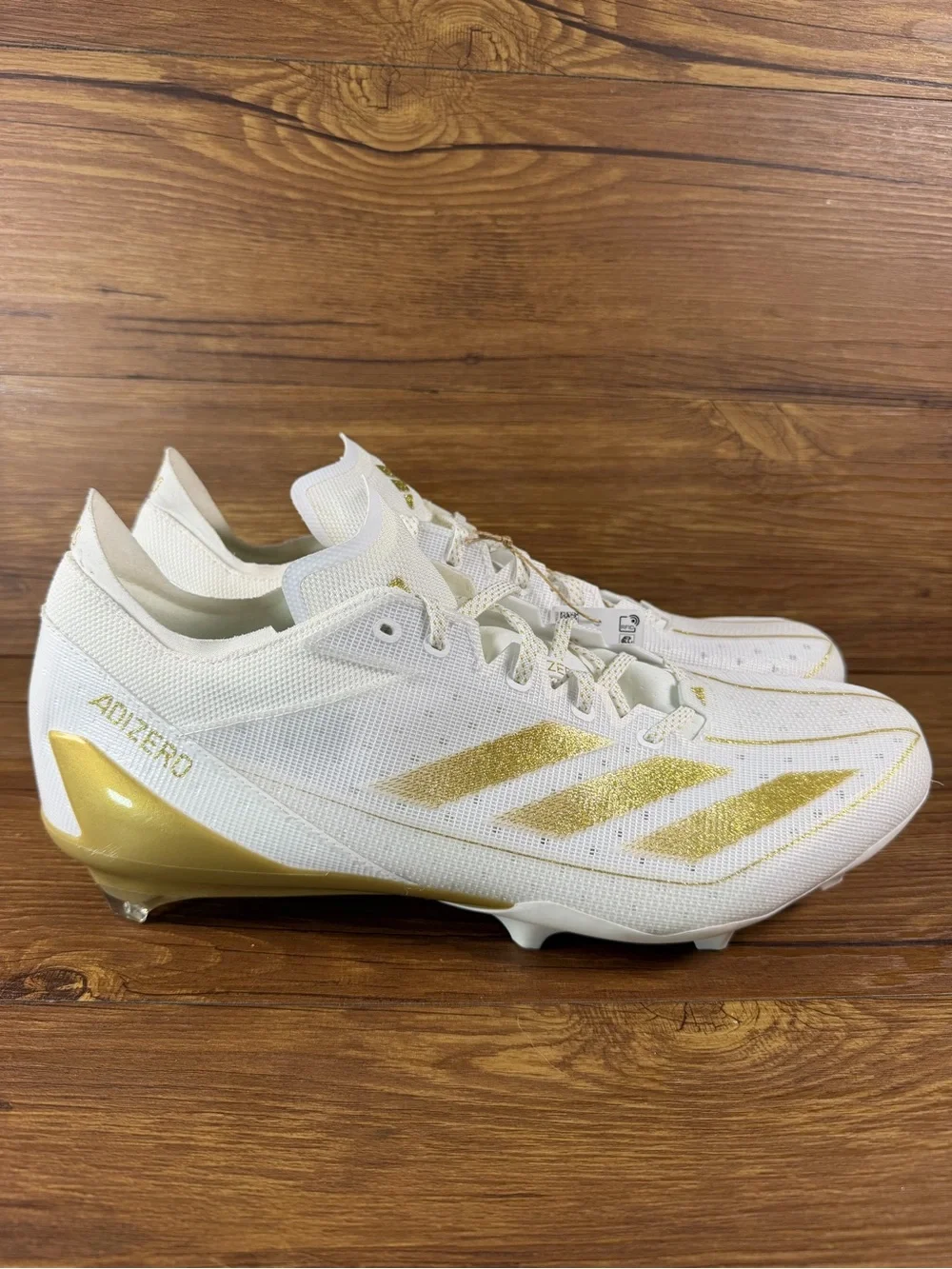Adidas Adizero Electric Football Cleats White Men’s Size 13.5